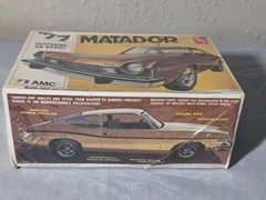 RARE Vintage 1/25 AMT ’77 AMC MATADOR T480 NEW OLD STOCK FACTORY SEALED 1970s