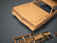 1978 Dodge Monaco 1/25 Hood Body Glass Chrome Bumper Cali Cop Car Taxi Model
