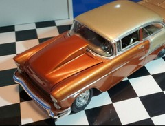 Resin Outlaw Hood for ’55 Chevy Bel Air Sedan AMT 1/25. HOT! NEW!