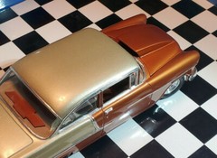 Resin Outlaw Hood for ’55 Chevy Bel Air Sedan AMT 1/25. HOT! NEW!