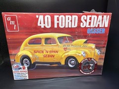 AMT ’40 FORD SEDAN GASSER “Special Release Original Art Series” 1/25, New Sealed