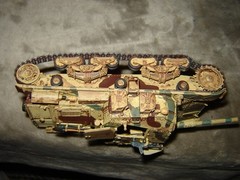 Built Tank 6 inches long Well Built & Painted Excellent Cond Nice Paint