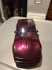 1995 AMT/ERTL Chevrolet CORVETTE ZR-1 Dealer PROMO Purple Metallic 1:25 No Box