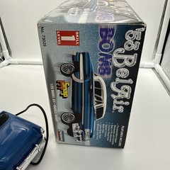 LINDBERG 1953 BEL AIR BOMB BUILD N’PLAY JUMPING ACTION MODEL KIT HOPPER LOWRIDER