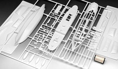 Gorch Fock Plastic Model Kit – 1:350 Scale, 75 Pieces for Crafting Delights