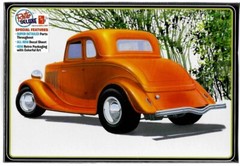 AMT 1384 1934 Ford 5 window Coupe Street Rod 1/25 model kit