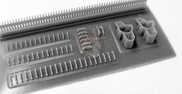 MJ Miniatures 1/35 Light Guards, Handles & Holders M3 / M16 Half-track MJEZ35011