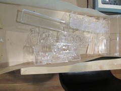 Renwal blueprint Models The Visible V8 ASSEMBLY Kit/BOX/ Missing many parts