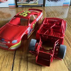 Built Model Car, 1998 Revell Stock Car STARTED, INCOMPLETE, MODIFIED