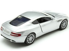 Motormax Aston Martin DB9 Coupe Silver Metallic 1/24 Diecast Model 73321 Silver