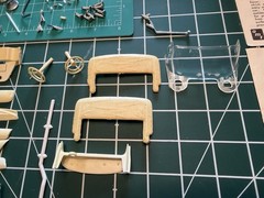 HTF OG VTG AMT 1959 FORD GALAXIE CONVERTIBLE #139 1-CK Car Kit Started + XTRAS