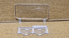 1977 FORD ECONOLINE VAN SUNROOF & PORTHOLES 1:25 Scale AMT NEW Model KIT PARTS