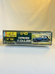 Heller Citroen 11Cv L 1939 Model Car Kit NEW in FACTORY SEALED BOX