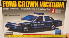 Ford Crown Victoria Georgia State Patrol Lindberg 1:25 NEW OPEN BOX *US Seller*