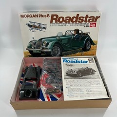NEW Morgan Plus 8 Roadstar 1:16 Scale Model Kit Motorized LS Auto Salon OPEN BOX
