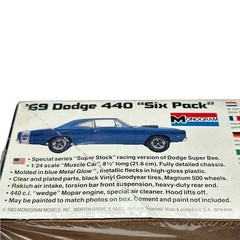 VTG 1983 Unopened Monogram 1969 Dodge 440 Model Kit