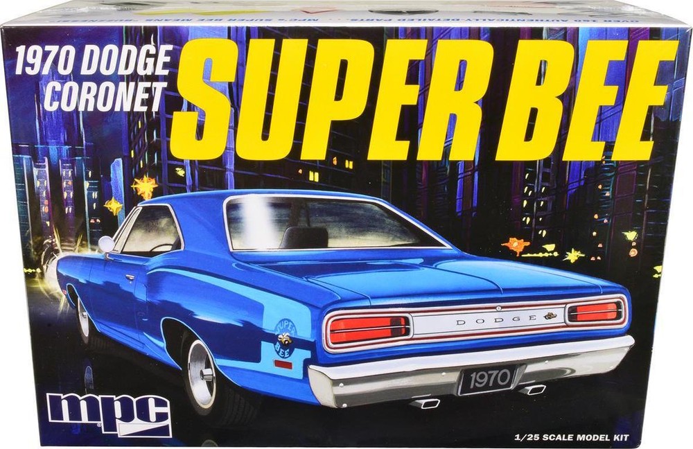 Skill 2 Model Kit 1970 Dodge Coronet Super Bee 1/25 Scale Model by MPC