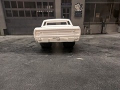 AMT 1/25 64 Chevy Malibu SS Exhaust Delete Resin Cast Pro Street Chassis