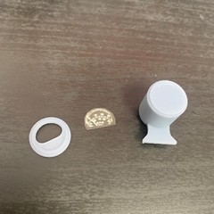 1:8 60’s Era Tach 3d Printed In Two Parts. Comes Unpainted.