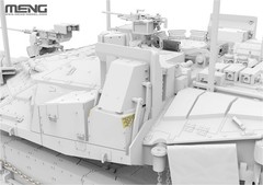 GSI 1/35 Israeli Main Battle Tank Merkava Mk.4M Birdcage Armor Plastic Model Kit
