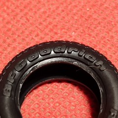 BF Goodrich Radial Tires 1969 Chevy Camaro SS 1:25 Scale Model Car Part MPC