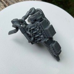 1/24 Resin Twin Turbo LSX Engine Outlaw Pro Mod Drag Racing Custom Model Part