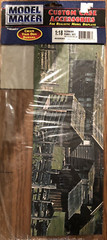 Model Maker Custom Case Accessories 1:18 3 Piece Scenery Panels (Yesteryear Set)