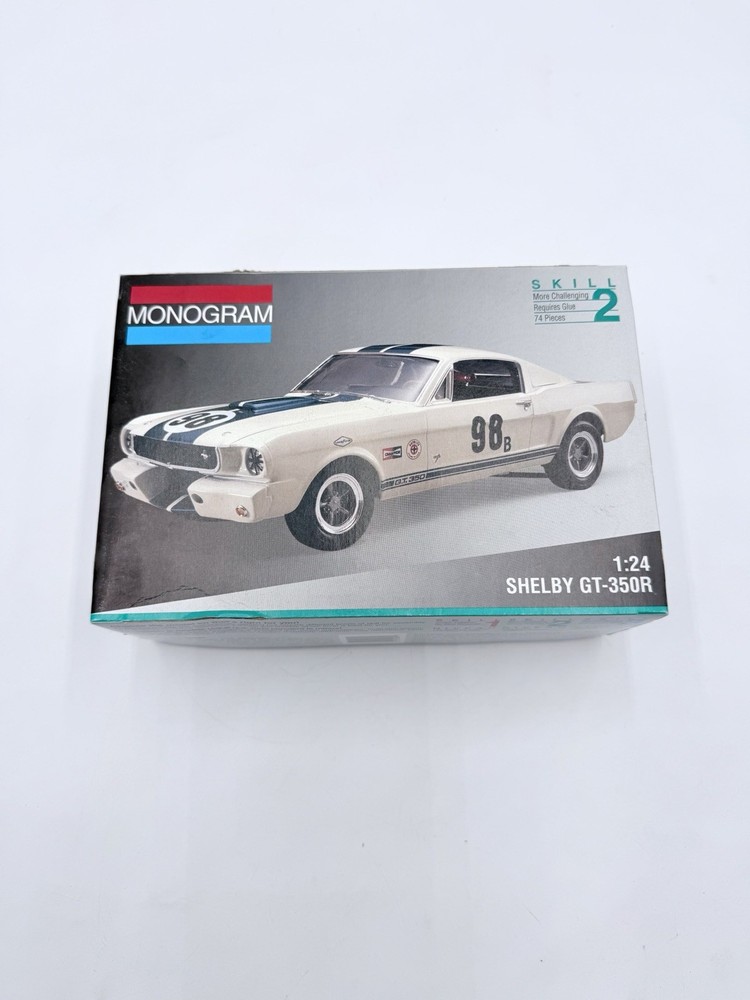 ✨VINTAGE✨ Monogram Shelby GT-350R 1/24 Scale Model Kit #2969