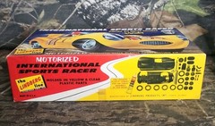 VTG LINDBERG INTERNATIONAL SPORTS RACER DIY MOTORIZED MODEL RACE CAR KIT D4