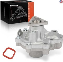 A-Premium Engine Water Pump with Gasket Compatible with Mazda 3 Sport 2012-2018