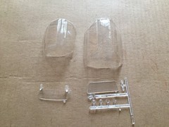 All American Models Resin 1955 Pontiac Safari Station Wagon + Donor Parts 1:25