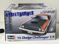 Revell #85-2596, 1970 Dodge Challenger T/A Model Kit with Box
