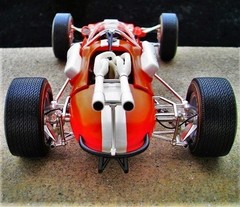 Lotus Race Car Formula 1 Vintage Indy 500 Racing Custom Built Metal Model