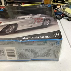1994 Monogram Mercedes 300 SLR 722 Plastic Model Kit 1:24 skill 3 NEW SEALED