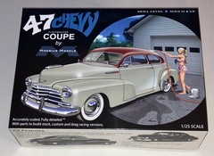 Moebius 1947 Chevy Fleetmaster Coupe 1:25 scale model car kit 2302