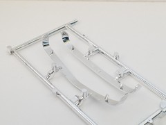 1949 Mercury Custom RIBBED BUMPERS for Revell 1:25 Model Kit 49