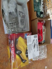 Corvett Plastic Models Parts/ Build Lot Of 4Open Boxs Look Complete, Unbuilt