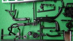 69 1969 Chevy Camaro Z28 1/12 302 Engine Headers Dual Carbs Cross Ram Intake