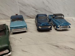 Model Junkyard/parts Plastic ,Nice Custom Car Lot Of 4 Custom Hot Rods Trucks