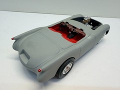 AMT 1:25 1953 Chevrolet Corvette Roadster Hot Rod John Klaver Pro-Built Model