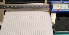 1/8 Louvered Roof Insert Filler Panel Big Deuce Coupe Monogram Revell 1932 Ford