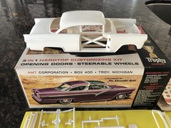 Vintage Original Amt 1956 Ford Victoria Haulin Henry #2156 Trophy Series Kit