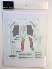 Decalpool 1/12 Kawasaki KR1000F Endurance Race 1981 Decal Sheet DP317