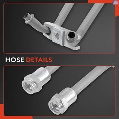 A-Premium Automatic Transmission Oil Cooler Line Hose Assembly Compatible with