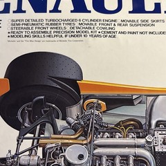 Tamiya 1:12 Scale Renault ELF RE 20 Turbo BIG SCALE Series STARTED And COMPLETE