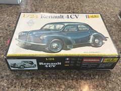 HELLER 1/24 SCALE RENAULT 4CV KIT! CIRCA 1988! VMCP!