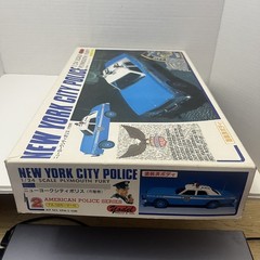 Yodel 1:24 Plymouth Fury New York City POLICE Motorized Unassembled Model Kit