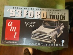 AMT 1953 Ford Pickup Truck 3 in 1 Trophy Series 1/25 Model Kit Retro ’53 AMT882