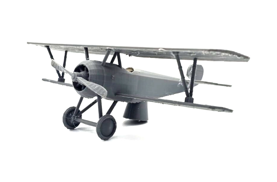 Nieuport 17 Plane World War 1 WW I Plane 10 x 8 x 4 Size 3D Printed PLA