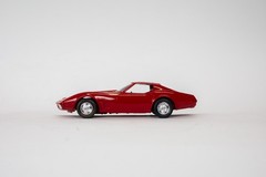 1974 Chevrolet Corvette Stingray Red Promo Model Car w/ Original Box Vintage Dea
